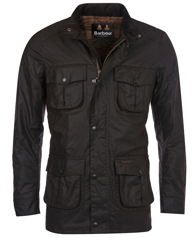 Barbour Corbridge Men's Waxed Jackets Black | PVYU-28975