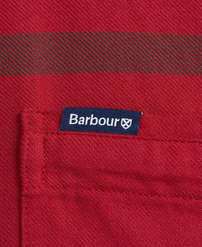 Barbour Hemd Dunoon Taillored Men's Shirts Red | KBVH-64205
